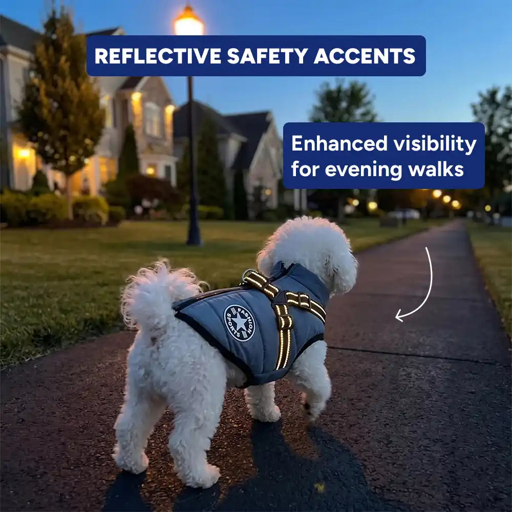 Fleece-Lined Dog Thermal Vest
