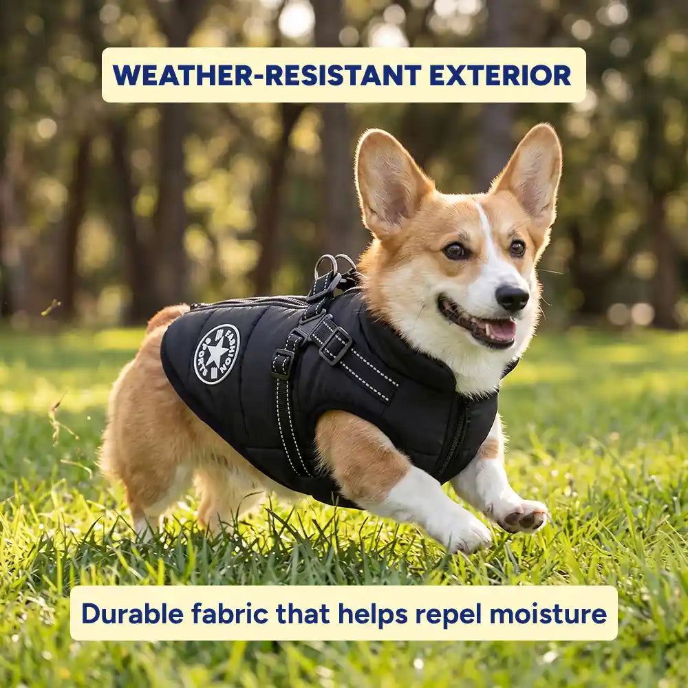 Fleece-Lined Dog Thermal Vest