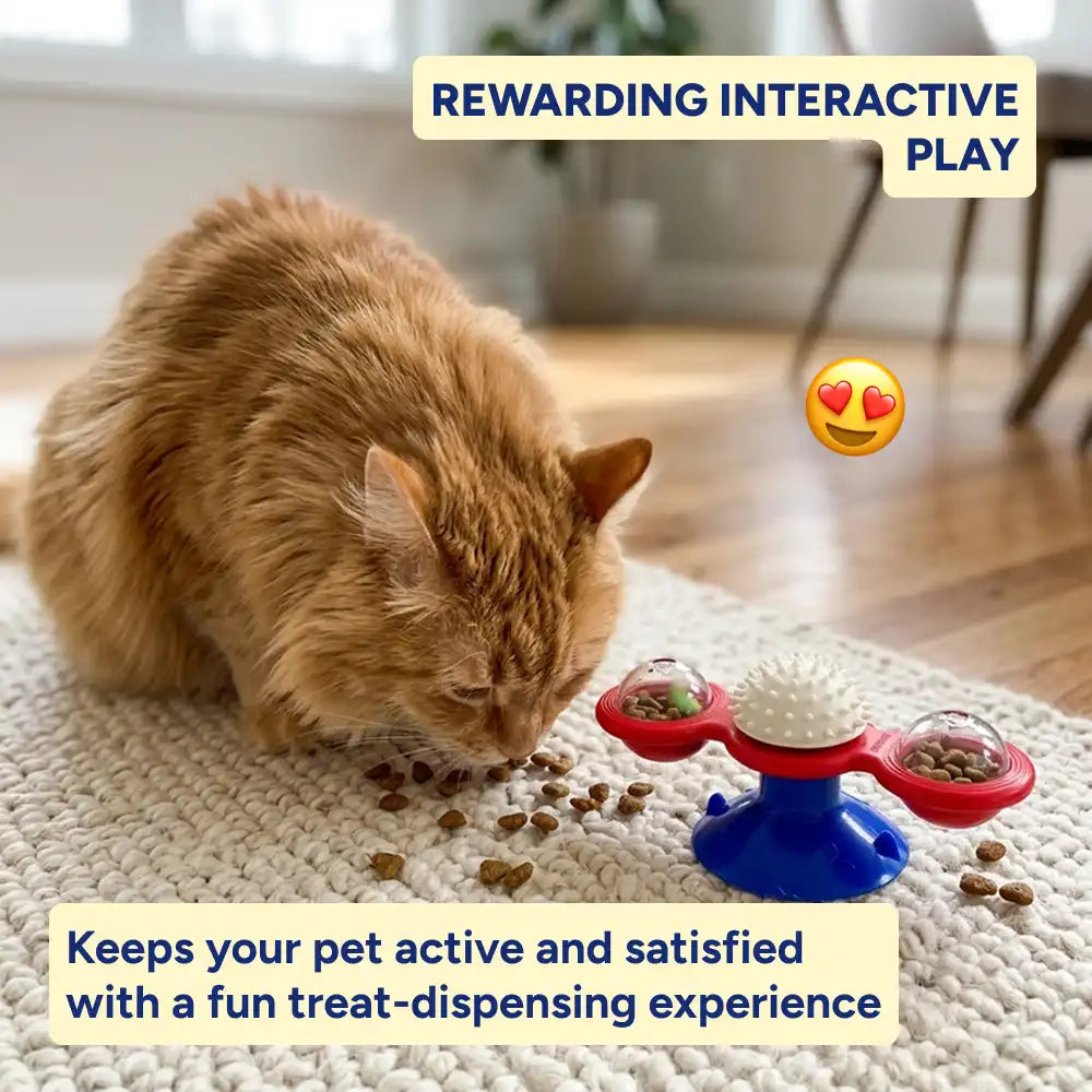 Spinning Pet Treat Dispenser