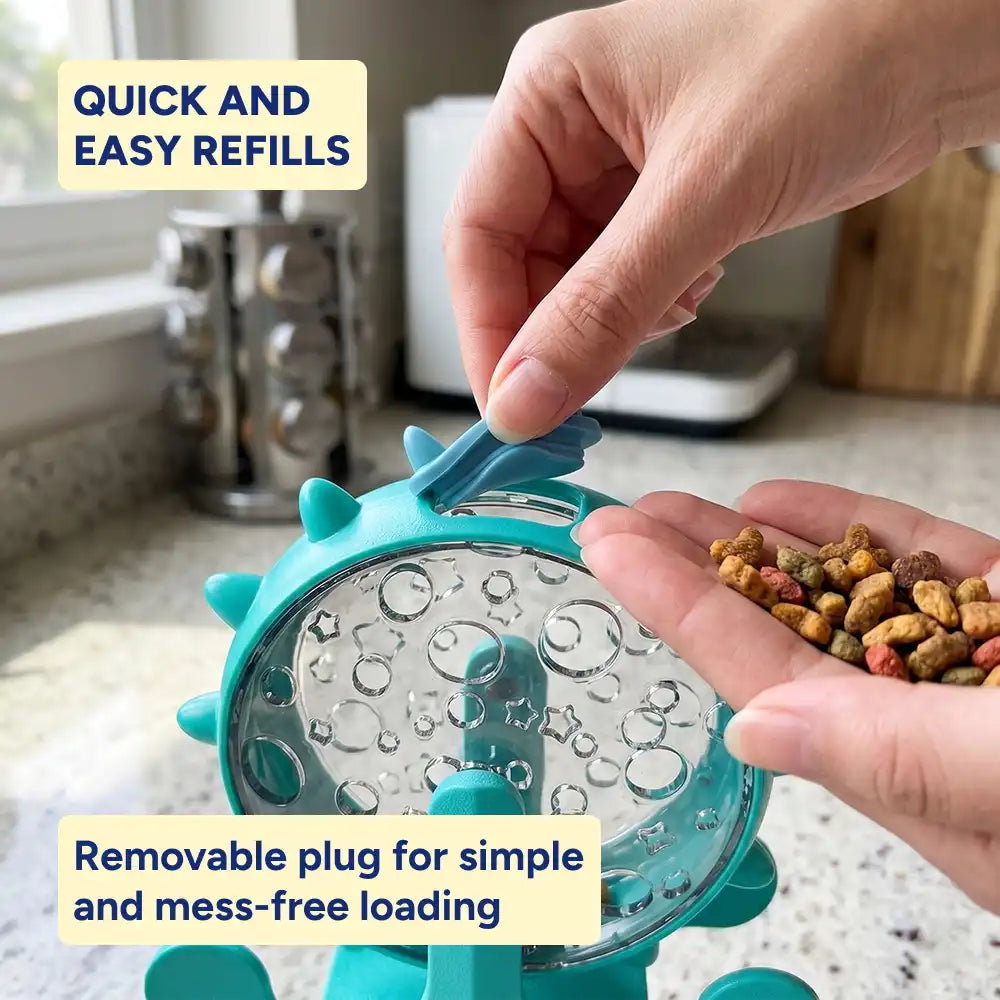 Leaking Food Pet Puzzle Wheel