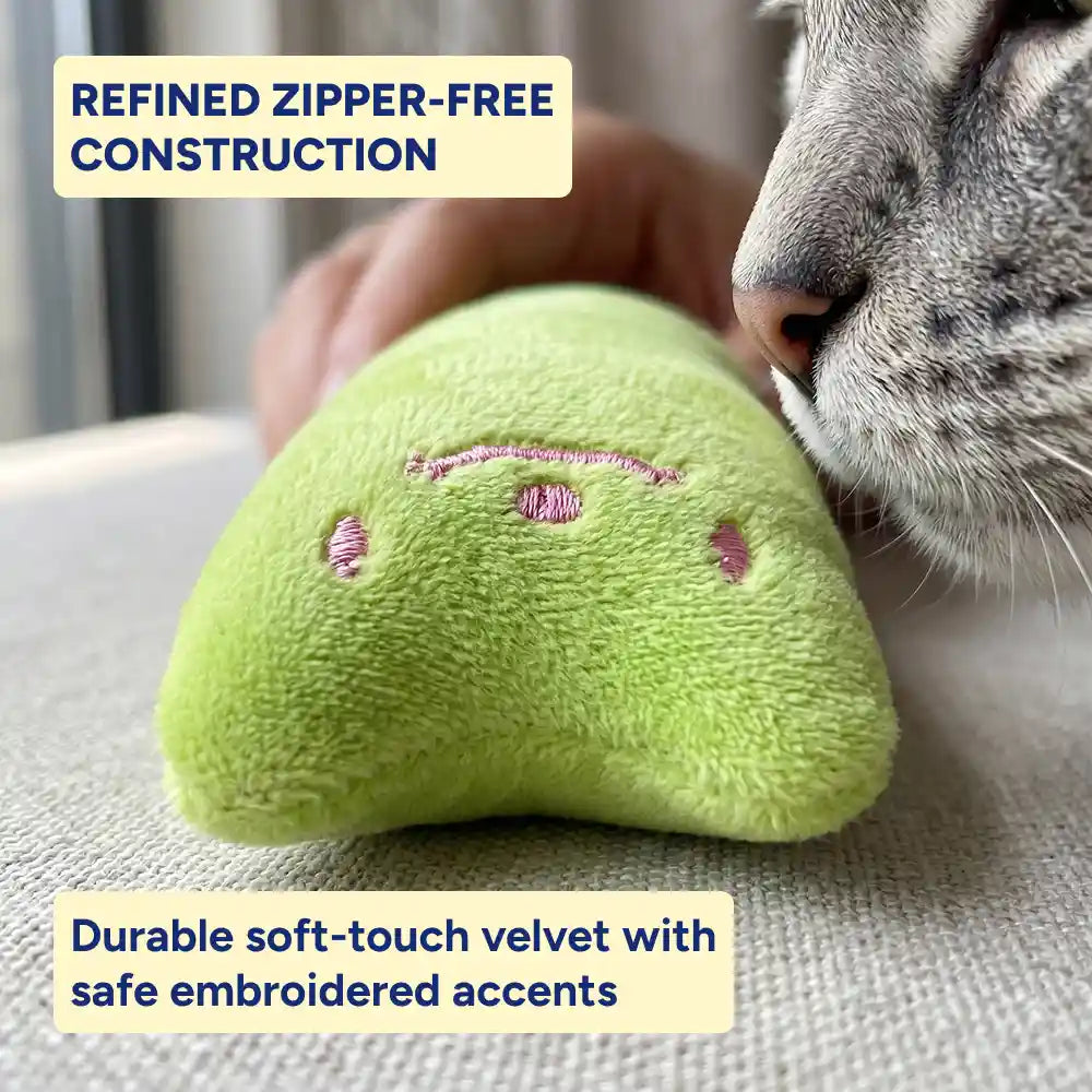 Linen Catnip Kicker Toy