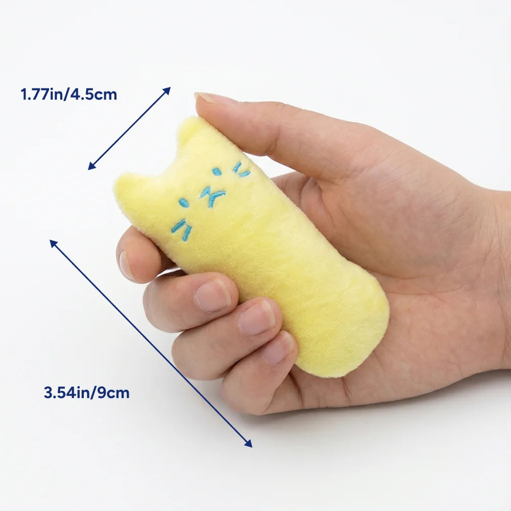 Linen Catnip Kicker Toy
