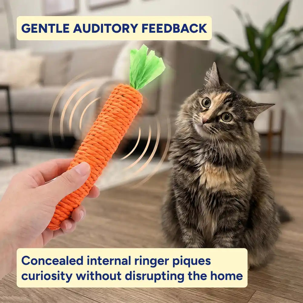Carrot Rope Cat Scratcher