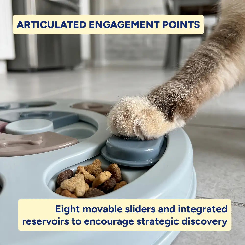 Slow Feeding Pet Puzzle Bowl