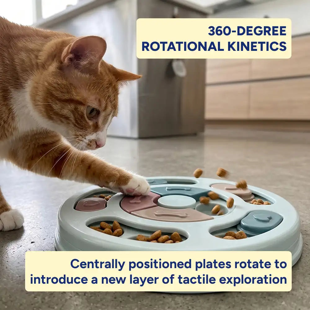 Slow Feeding Pet Puzzle Bowl