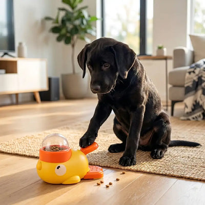 Duck-Shaped Pet Snack Dispenser