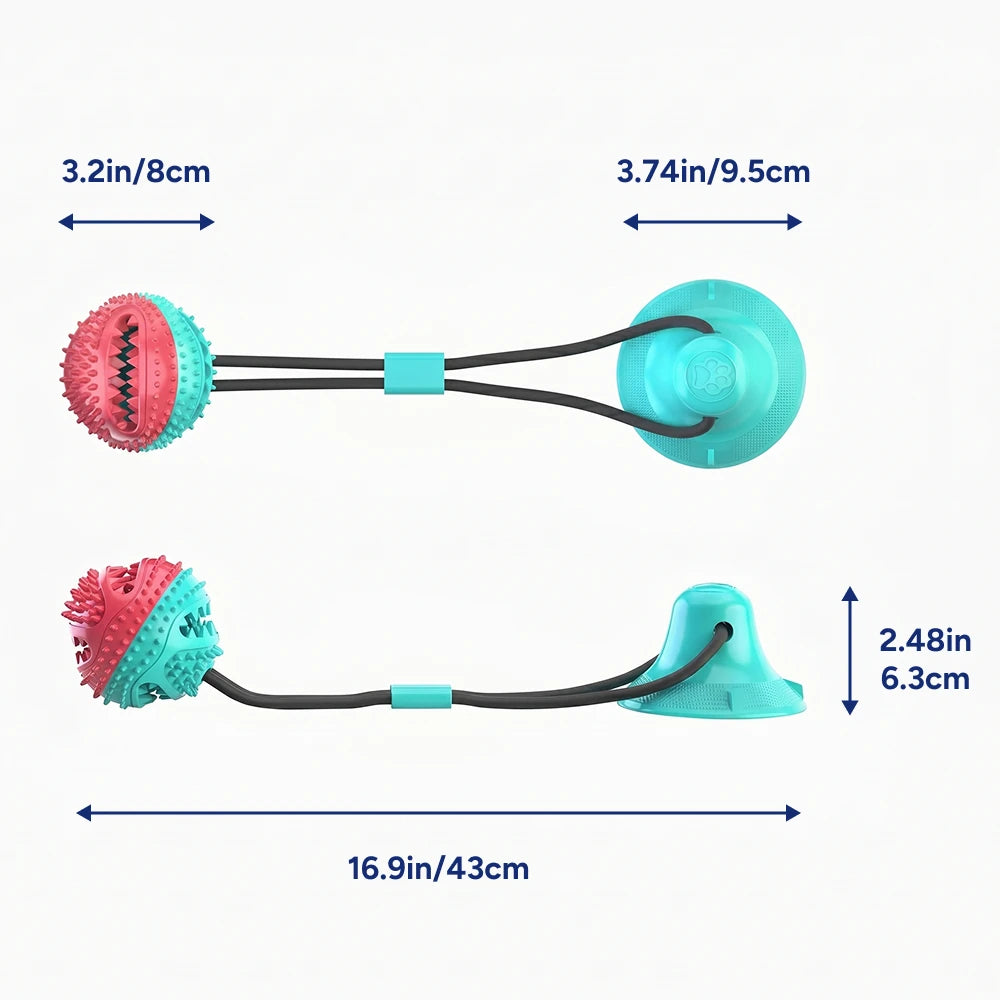 Interactive Dental Tug & Treat Toy