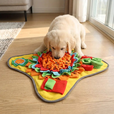 Snuffle Mat Dog Feeding Puzzle