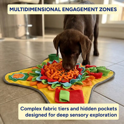 Snuffle Mat Dog Feeding Puzzle