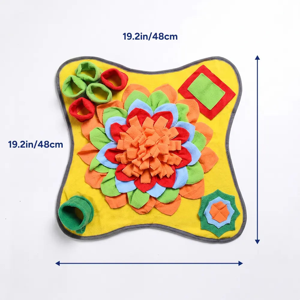 Snuffle Mat Dog Feeding Puzzle