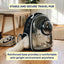 Panoramic Astronaut Cat Backpack