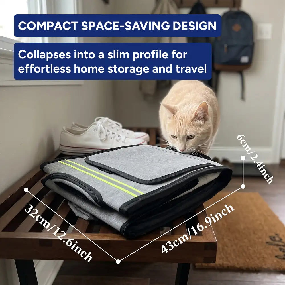 Expandable Mesh Backpack Pet Carrier