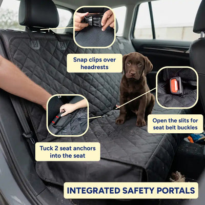 Waterproof Dog Car Seat Cover