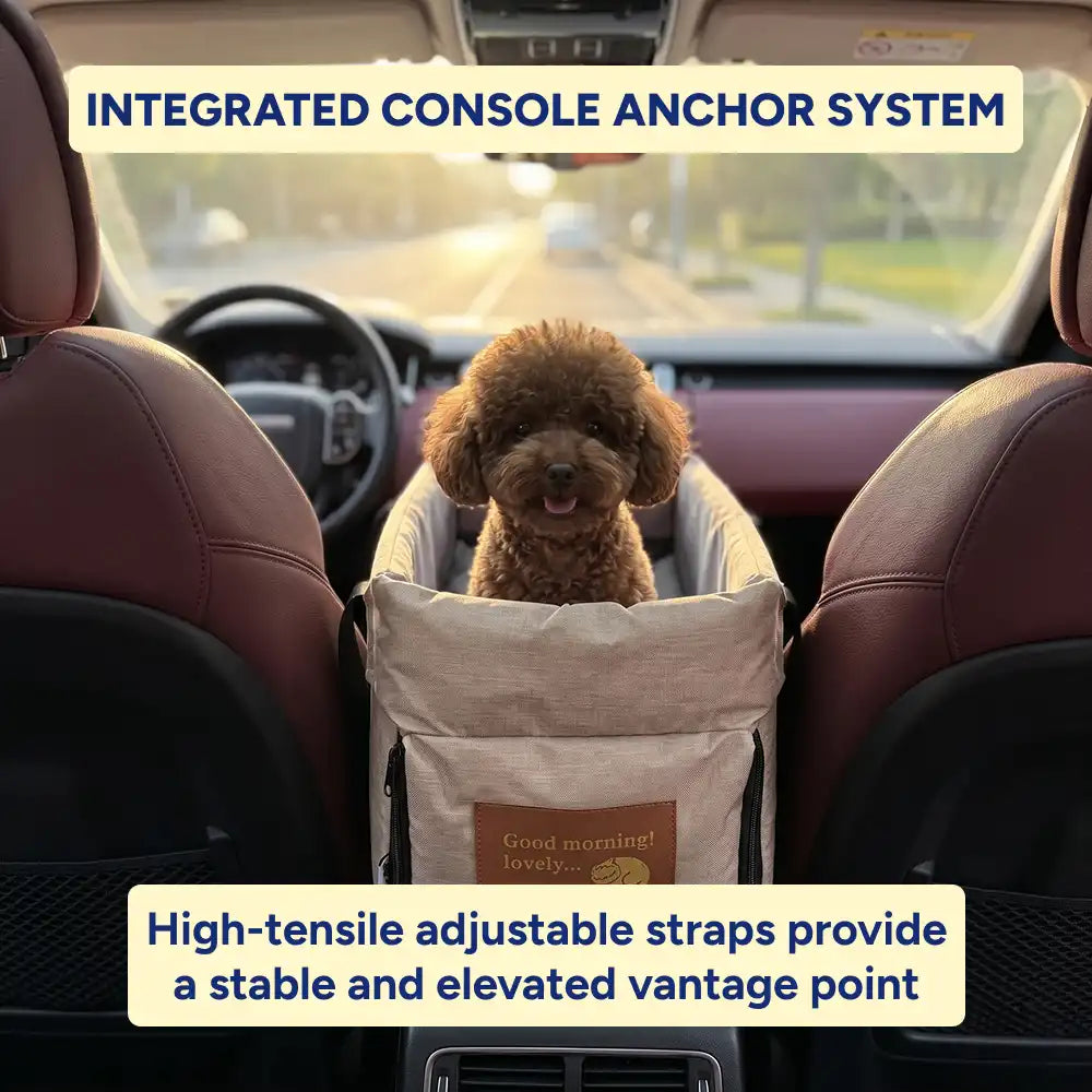 Console Booster Dog Car Seat