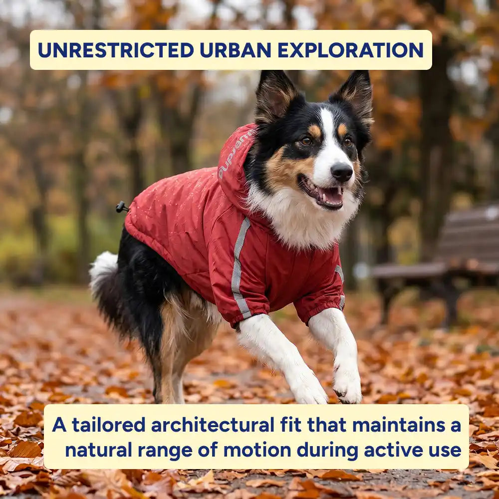 Reflective Dog Outdoor Hoodie
