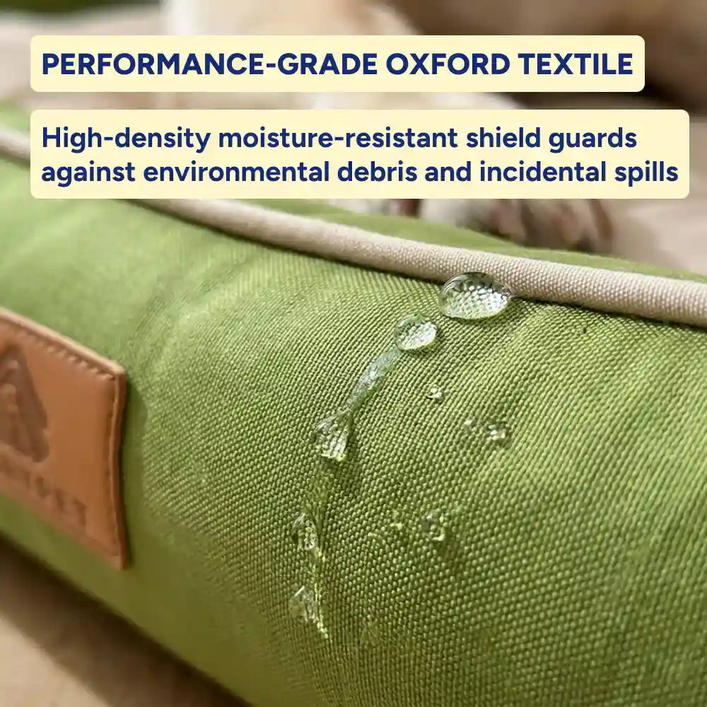 Bolstered Oxford Dog Bed