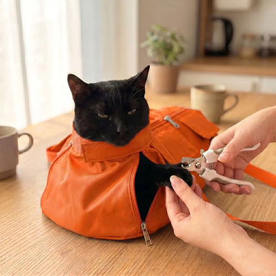Anti-Scratch Cat Grooming Tote