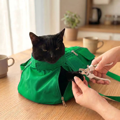 Anti-Scratch Cat Grooming Tote
