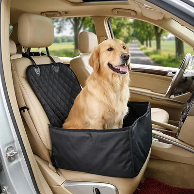 2-in-1 Dog Car Booster Seat & Protector
