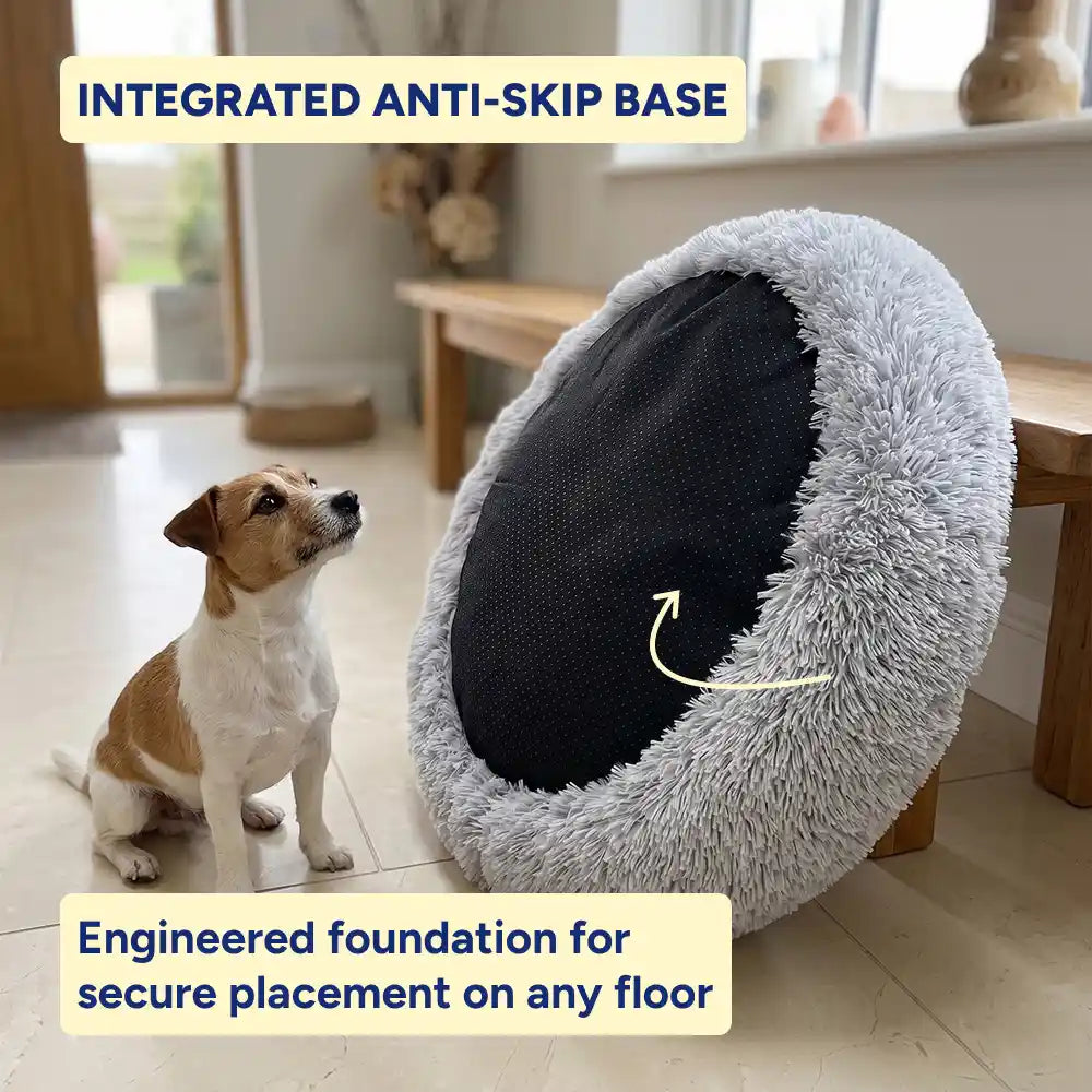 Plush Donut Pet Lounge Bed