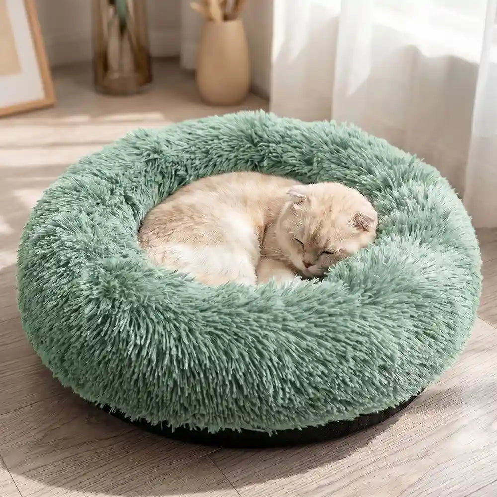 Plush Donut Pet Lounge Bed