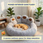 Fluffy Paw-Shaped Calming Pet Sanctuary